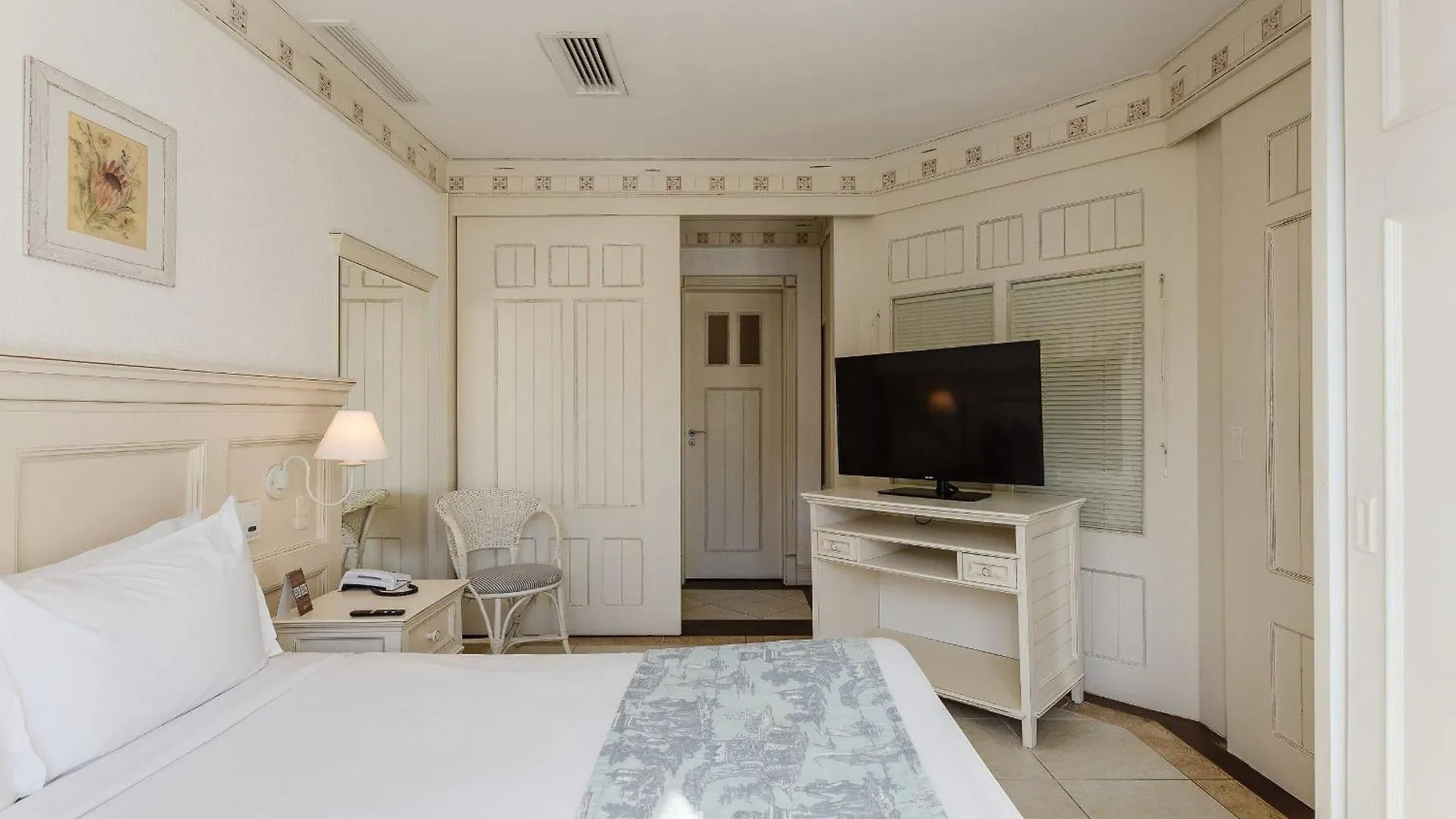 Üdülőközpont Suite Com Vista Para Praia Dentro De Hotel - Seazone Ilctop Florianópolis Brazília