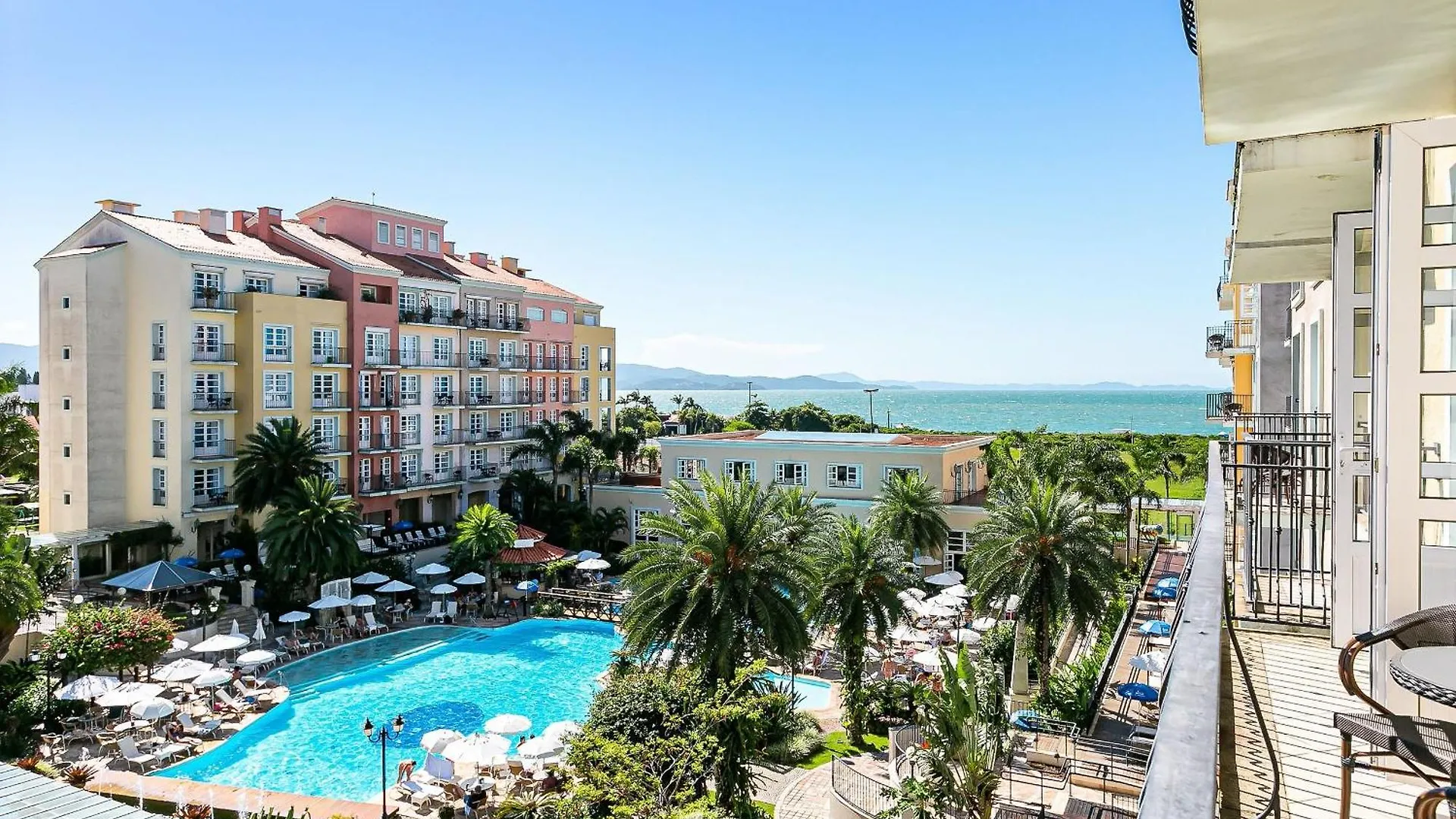Suite Com Vista Para Praia Dentro De Hotel - Seazone Ilctop Florianópolis Üdülőközpont